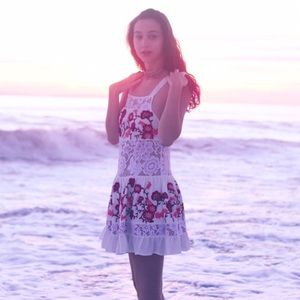 For Love and Lemons Tiered Mini Dress